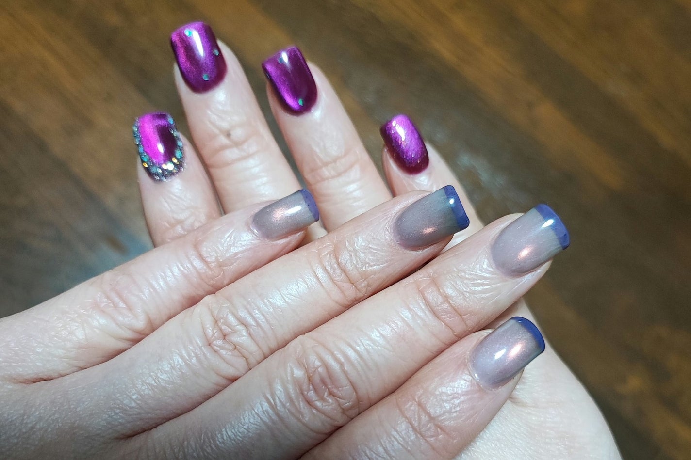 ジェルネイル(ライト対応)/セリア/ジェルネイルを使ったクチコミ(1枚目)