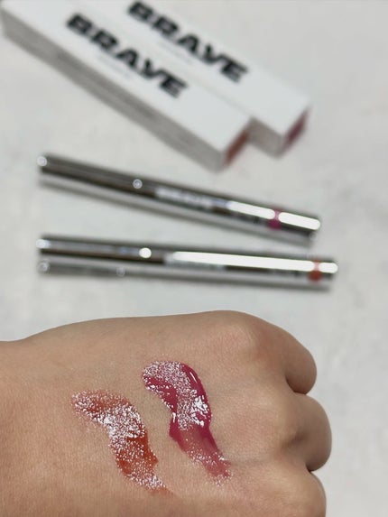 THIN GLOW TINT/BRAYE/口紅を使ったクチコミ(4枚目)