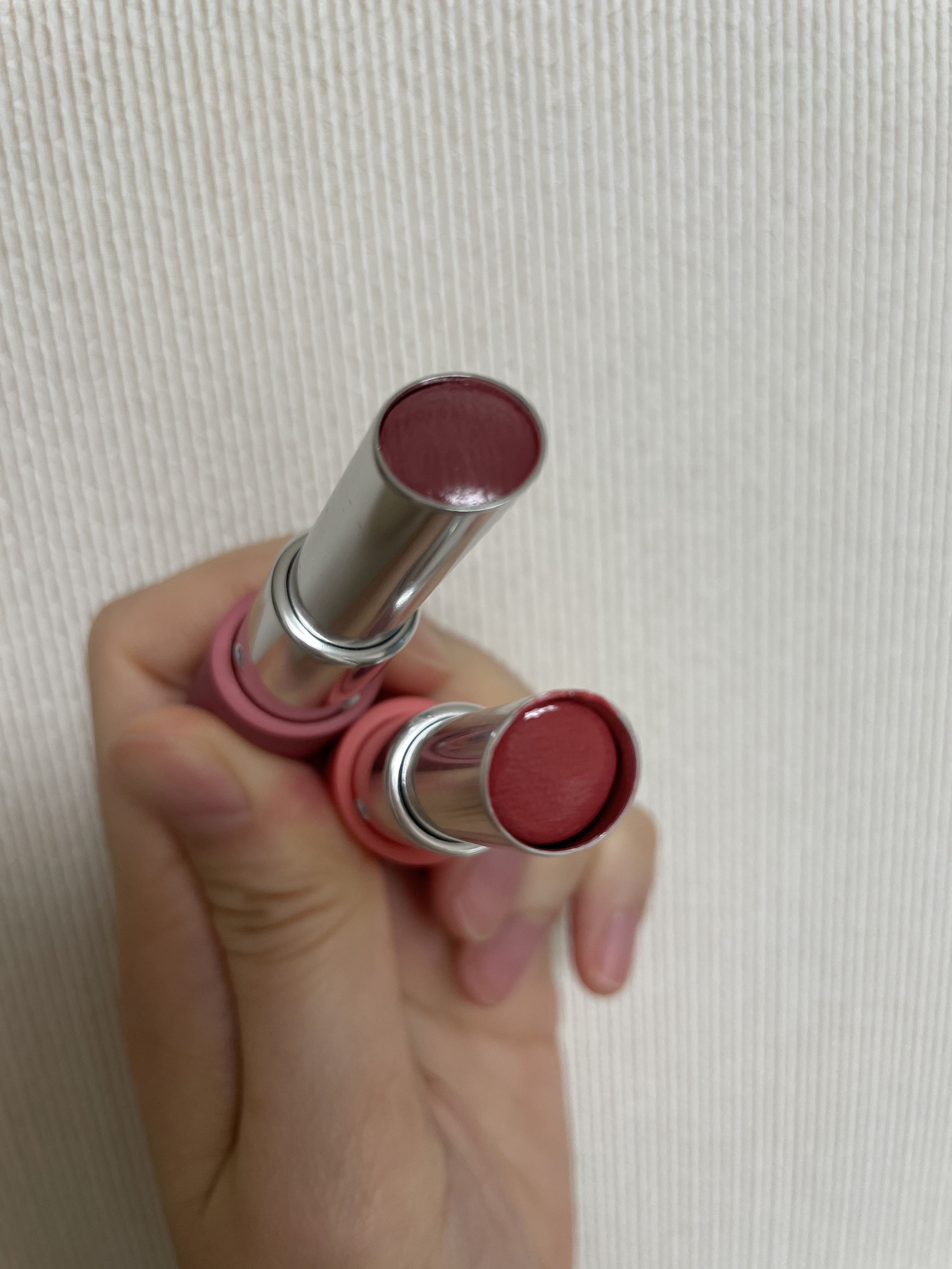 ノーウェアリップスティックバーミンググロー/espoir/口紅を使ったクチコミ（3枚目）