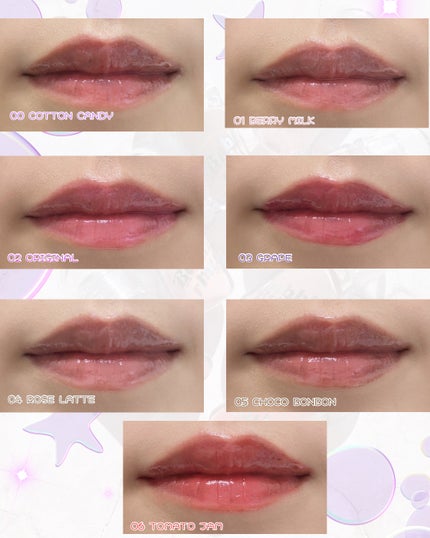 ロングラスティング バブルリングガムグロス/LUNA/リップグロスを使ったクチコミ(3枚目)