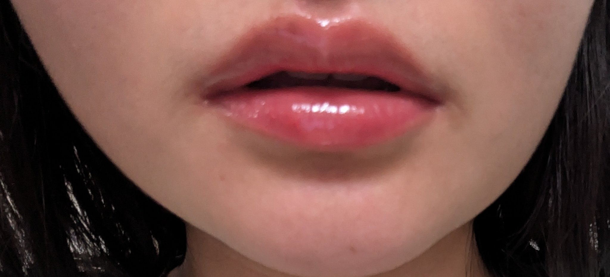 ピュアウォーターリップグロス/dasique/リップグロスを使ったクチコミ（3枚目）