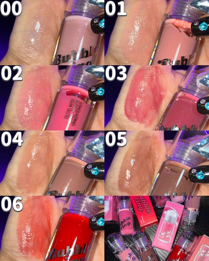 ロングラスティング バブルリングガムグロス/LUNA/リップグロスを使ったクチコミ(4枚目)