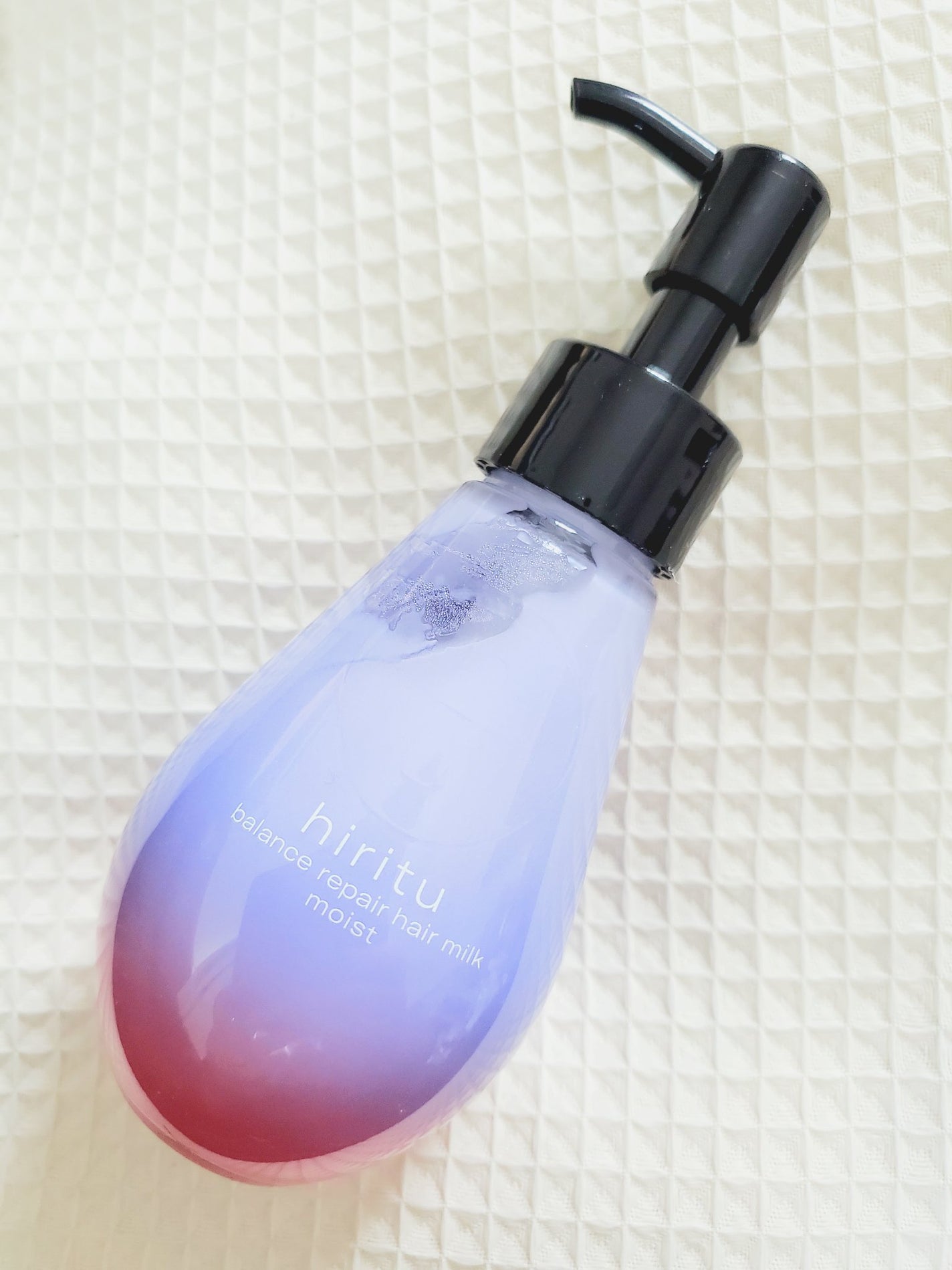 ヒリツ バランスリペアヘアミルク モイスト/hiritu/ヘアミルクを使ったクチコミ(1枚目)