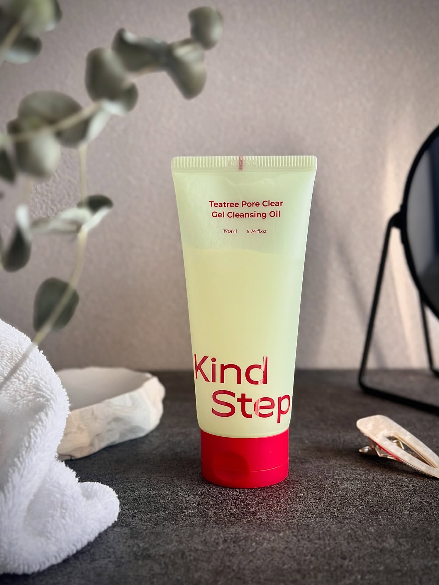 ティーツリージェルクレンジングオイル/KindStep/クレンジングジェルを使ったクチコミ（2枚目）