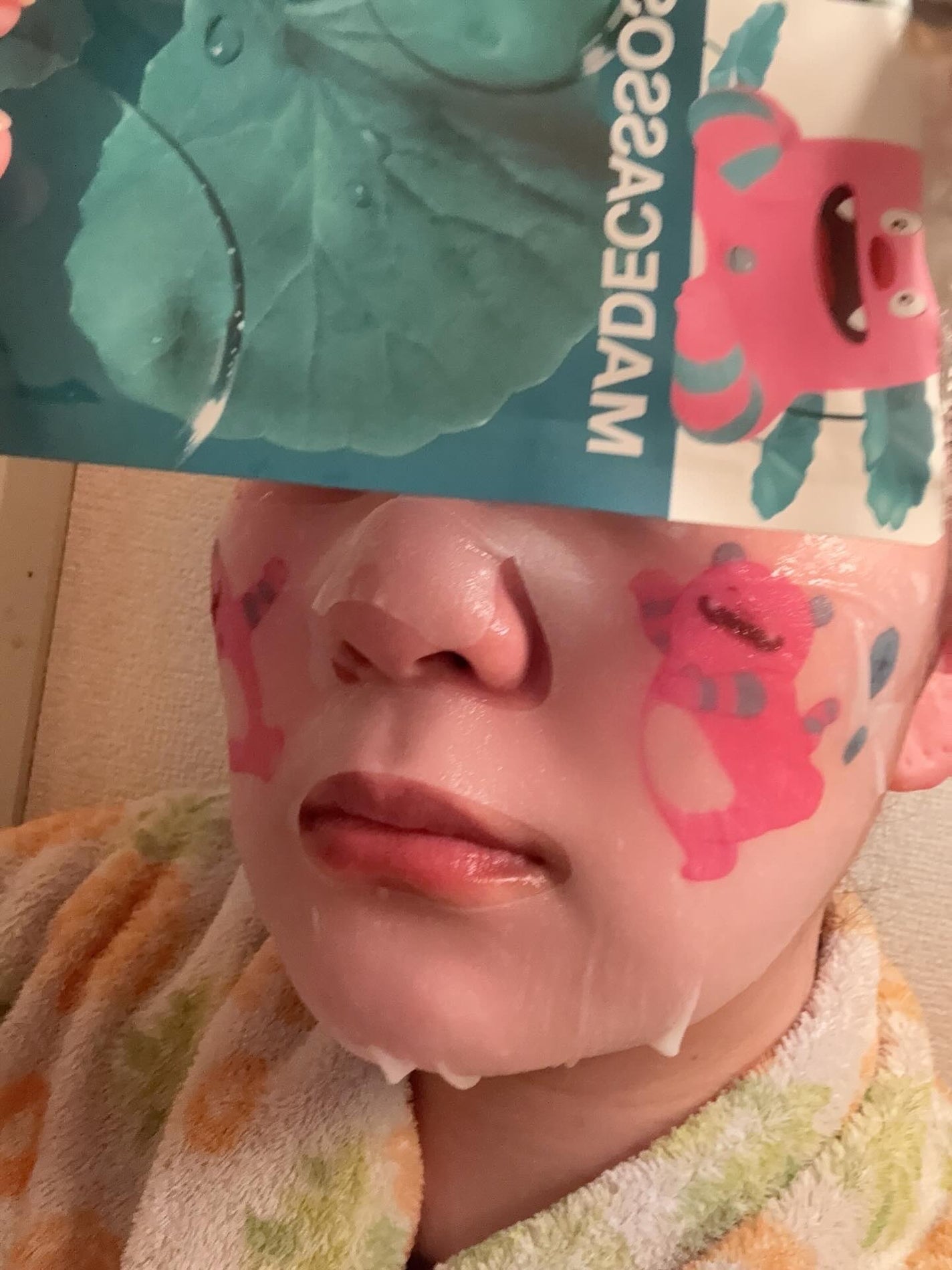 マデカッソシド エッセンシャルマスク/MEDIHEAL/シートマスク・パックを使ったクチコミ(4枚目)