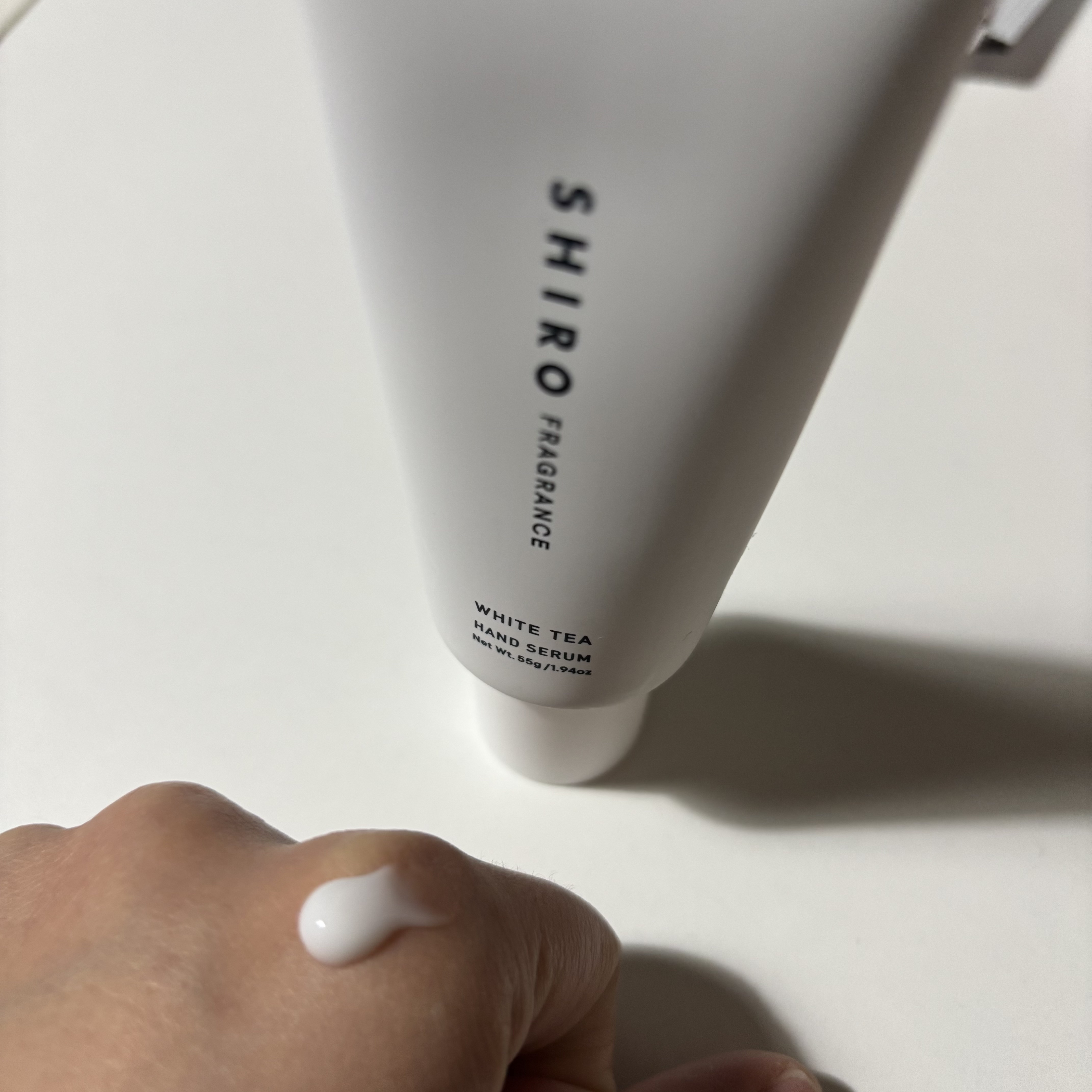 ホワイトティー ハンド美容液/SHIRO/ハンドクリームを使ったクチコミ（2枚目）