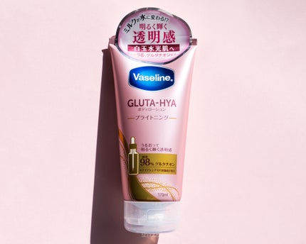 グルタヒア ボディローション ブライトニング/ヴァセリン/ボディローションを使ったクチコミ(1枚目)