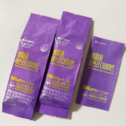 ビフィウム ビースリーダイエット/LG生活庭園/ボディサプリメントを使ったクチコミ(3枚目)