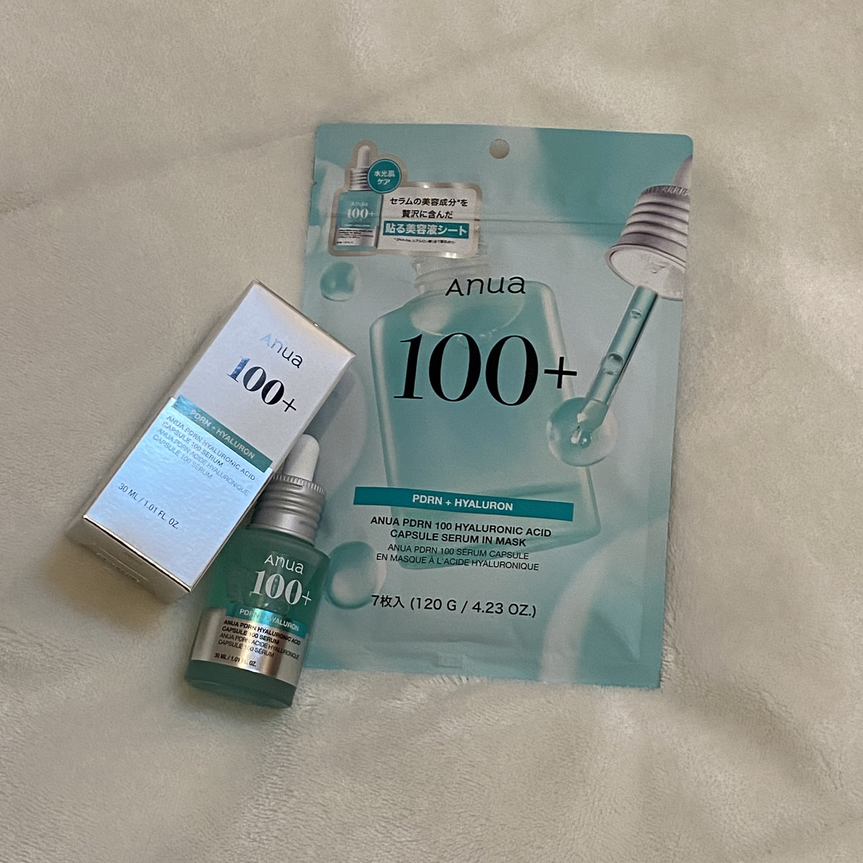 PDRNヒアルロン酸カプセル100セラム/Anua/美容液を使ったクチコミ（1枚目）