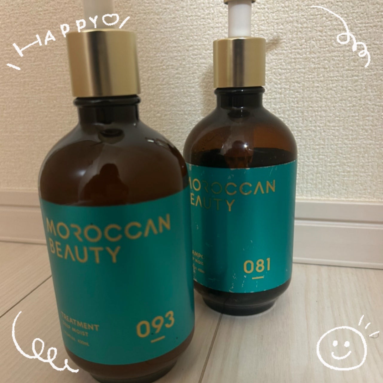 ディープモイスト シャンプー/ ヘアトリートメント/モロッカンビューティ/市販シャンプーを使ったクチコミ(1枚目)