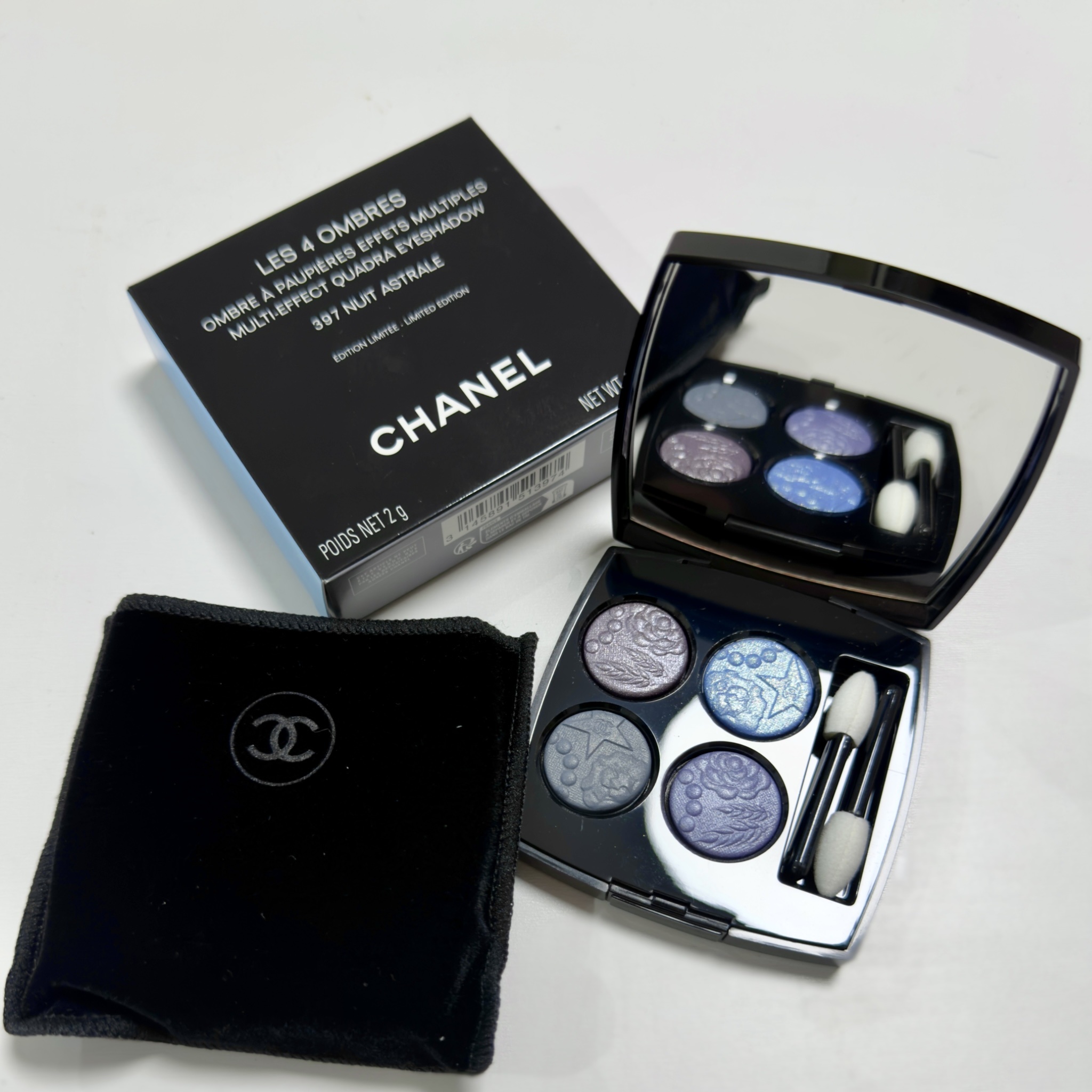 レ キャトル オンブル/CHANEL/アイシャドウパレットを使ったクチコミ（1枚目）