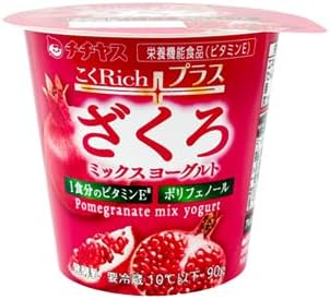 チチヤス こくRichプラス ざくろ ミックスヨーグルト