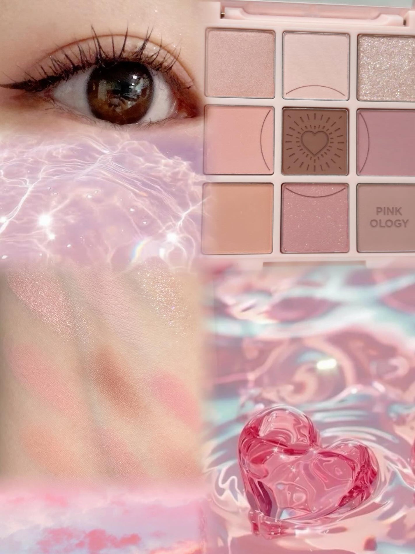 マイフェイブムードアイパレット 9カラー/HOLIKA HOLIKA/アイシャドウパレットを使ったクチコミ(2枚目)