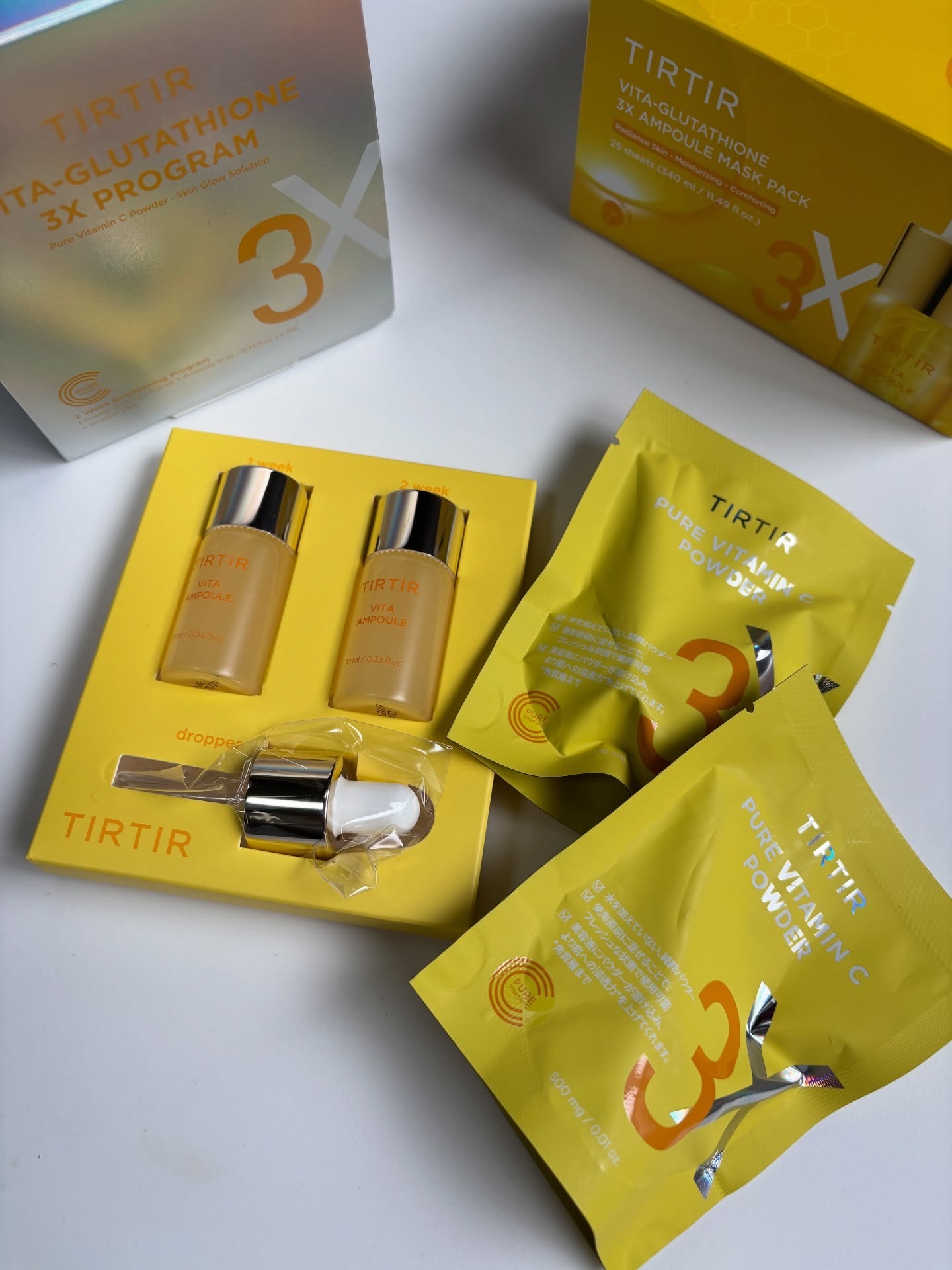 ビタ‐グルタチオン スリーエックス アンプルマスク/TRTR/シートマスク・パックを使ったクチコミ（1枚目）