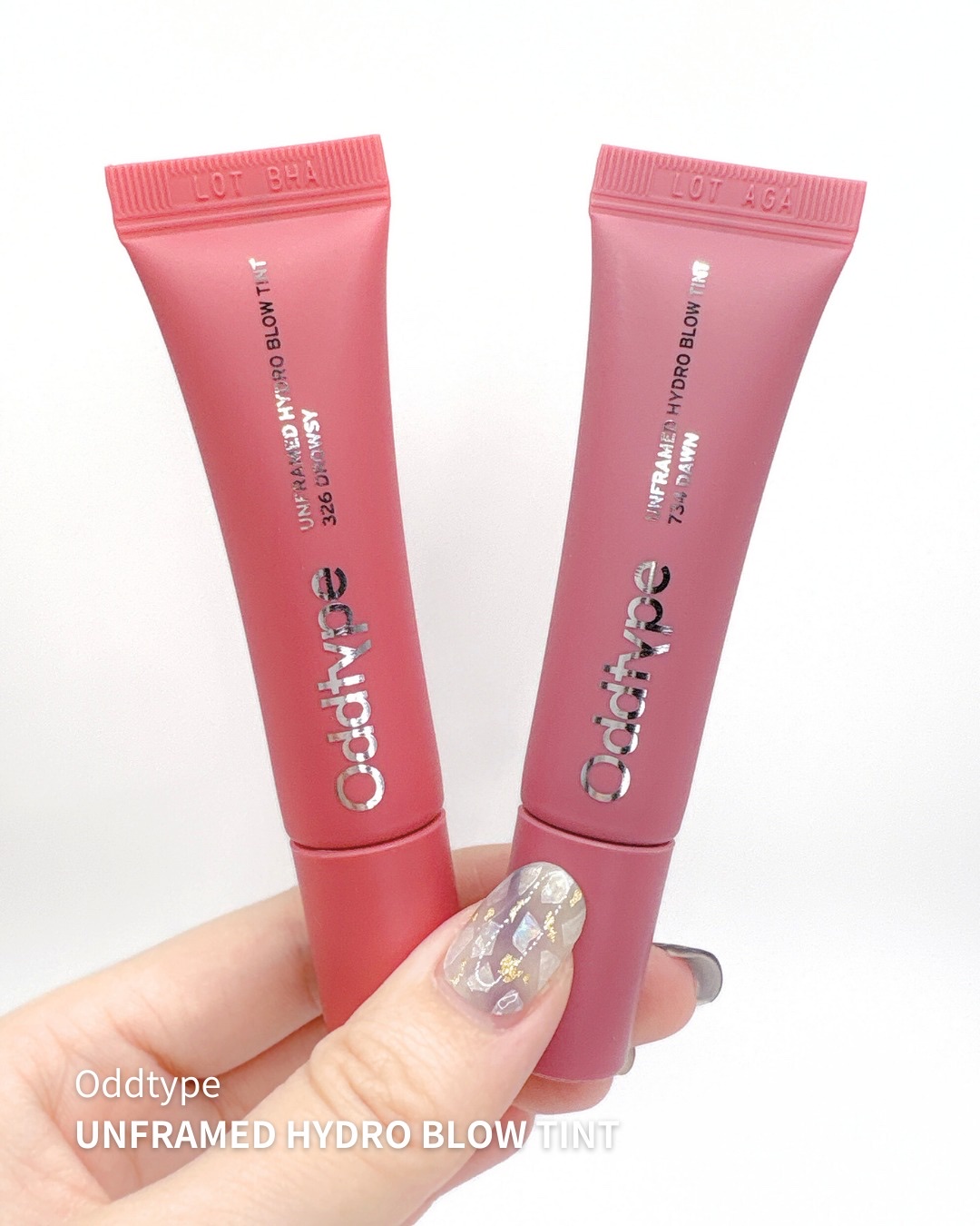 アンフレームドハイドロブロウティント/Oddtype/リップティントを使ったクチコミ（2枚目）