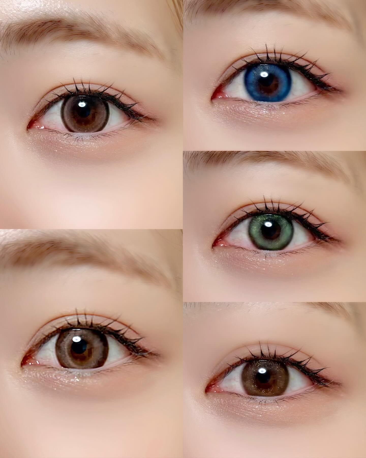 Angie Brown/MANY LENS/カラーコンタクトレンズを使ったクチコミ（1枚目）