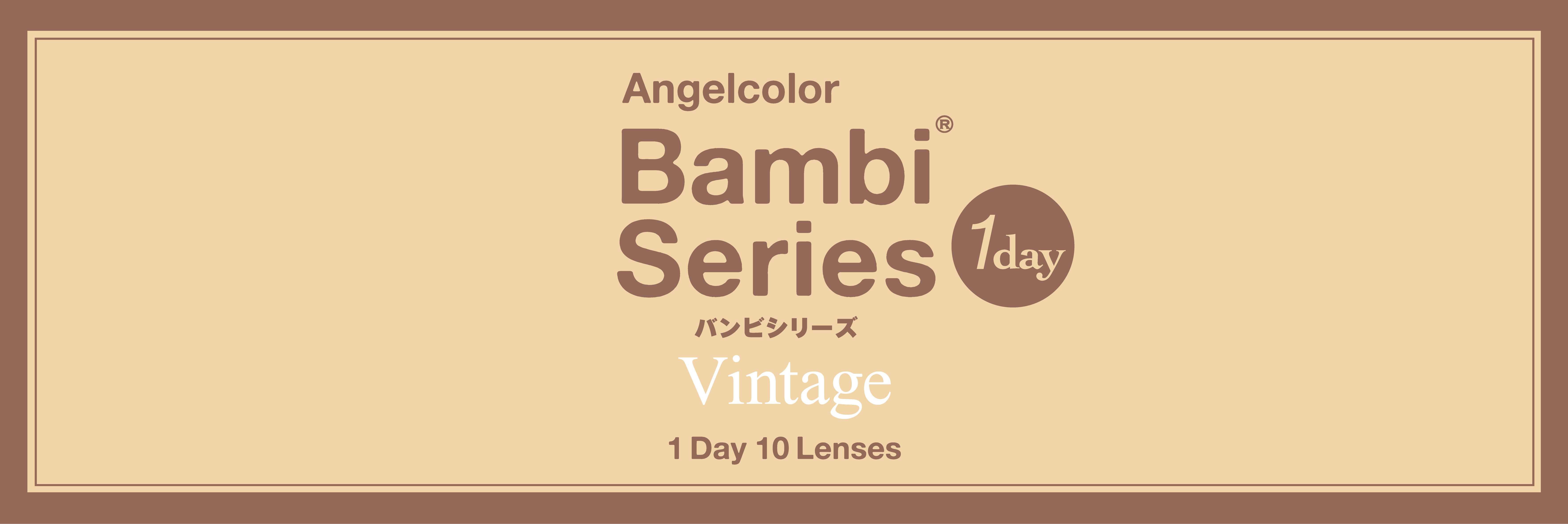 AngelColor Angelcolor Bambi Series Vintage 1day