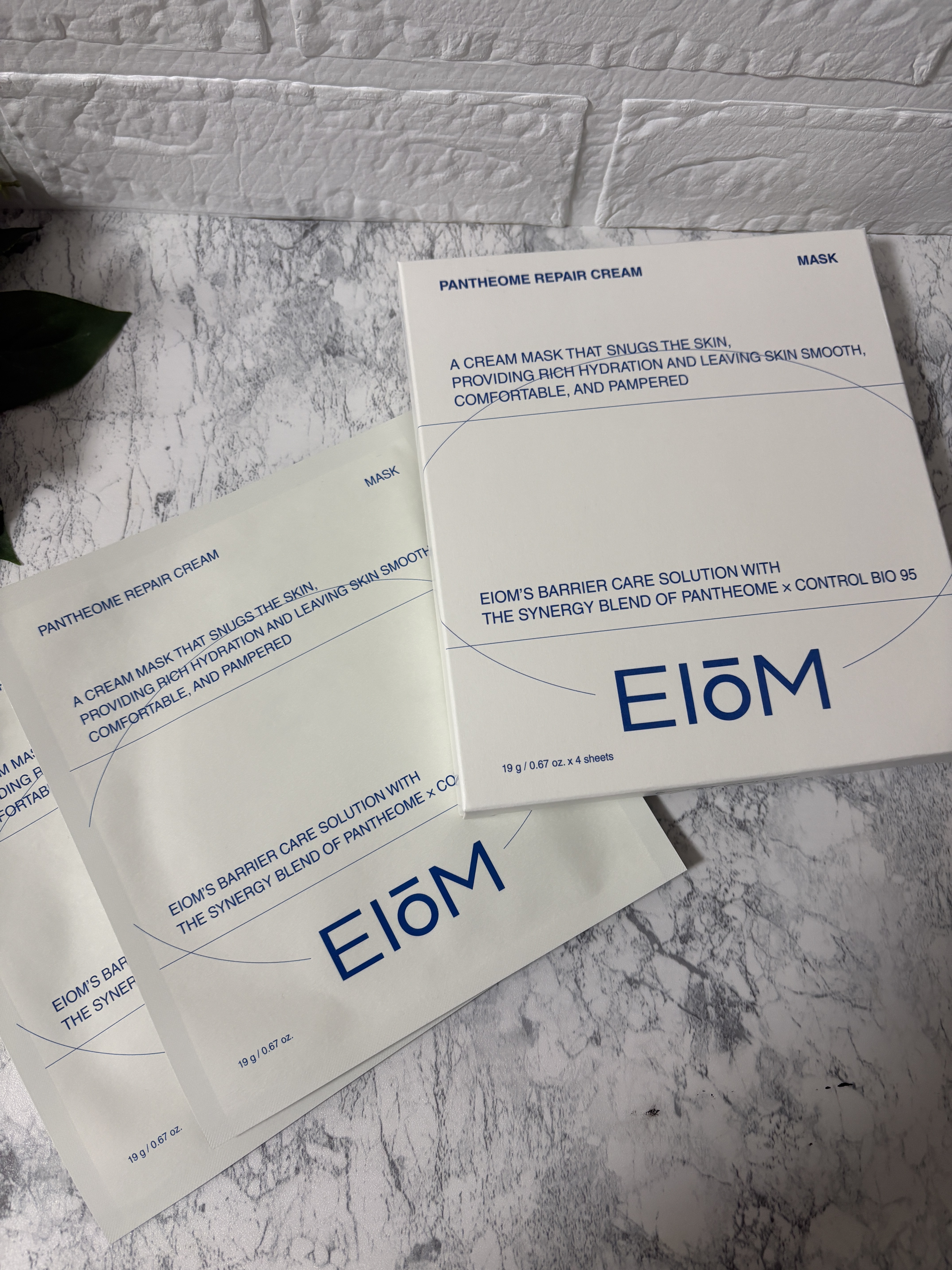 パンテオーム リペア クリーム シートマスク/EIOM/シートマスク・パックを使ったクチコミ（1枚目）