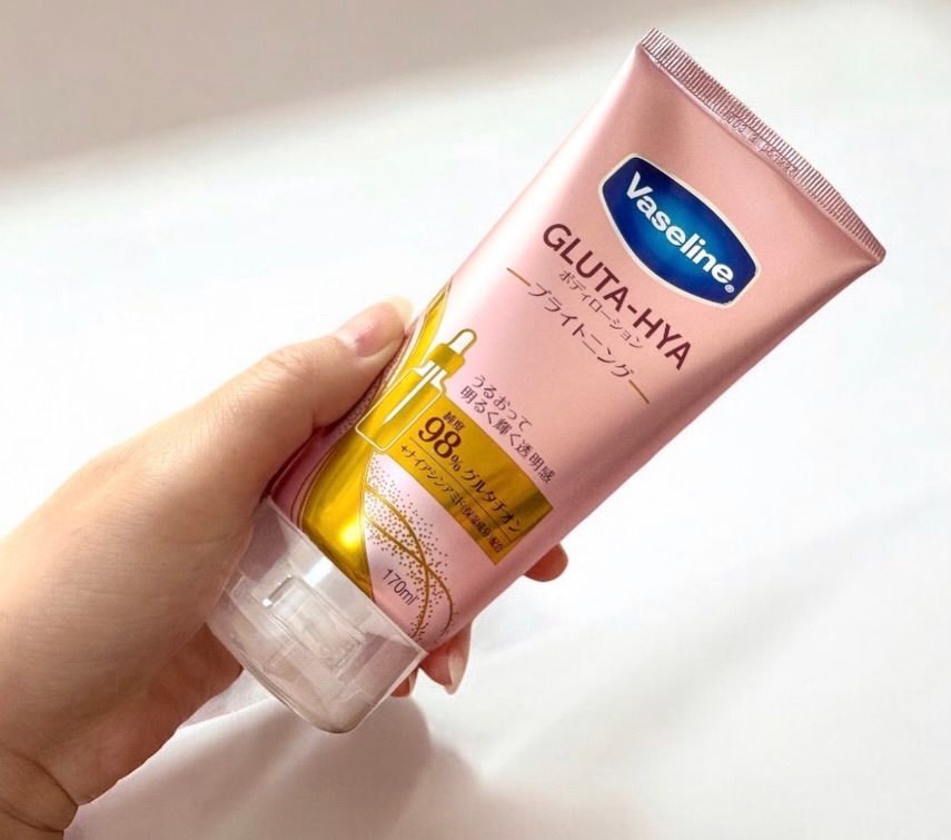 グルタヒア ボディローション ブライトニング/ヴァセリン/ボディローションを使ったクチコミ（3枚目）