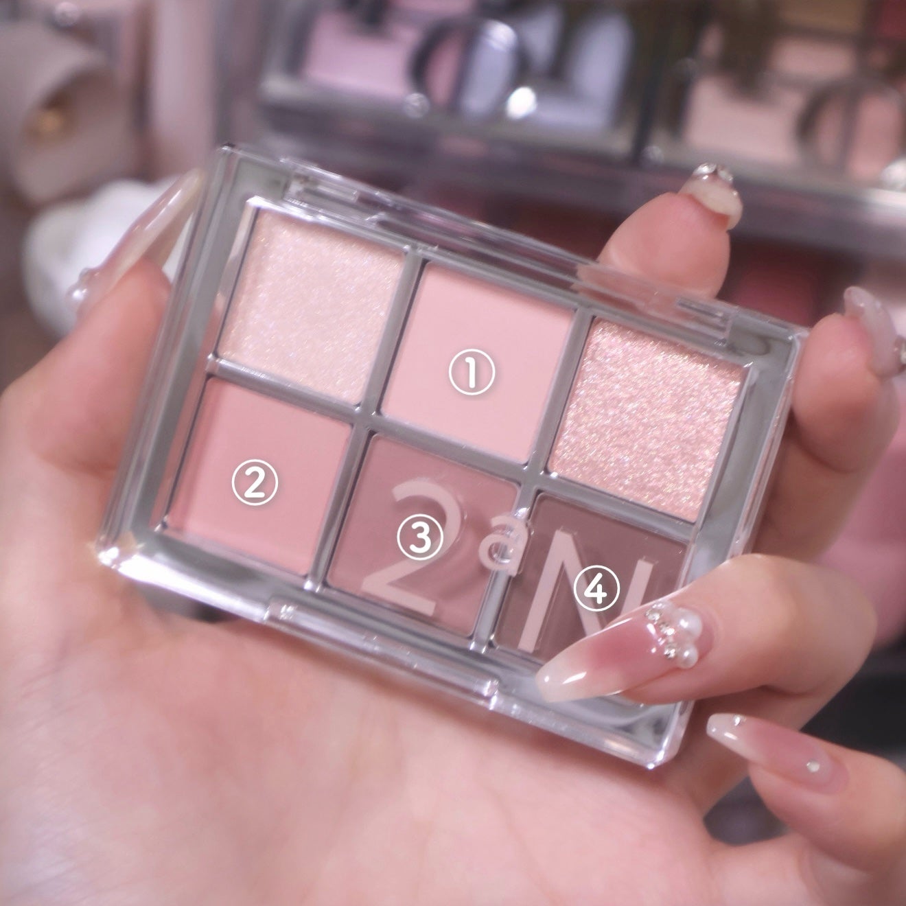 ベターミーアイパレット/2aN/マルチパレットを使ったクチコミ(2枚目)