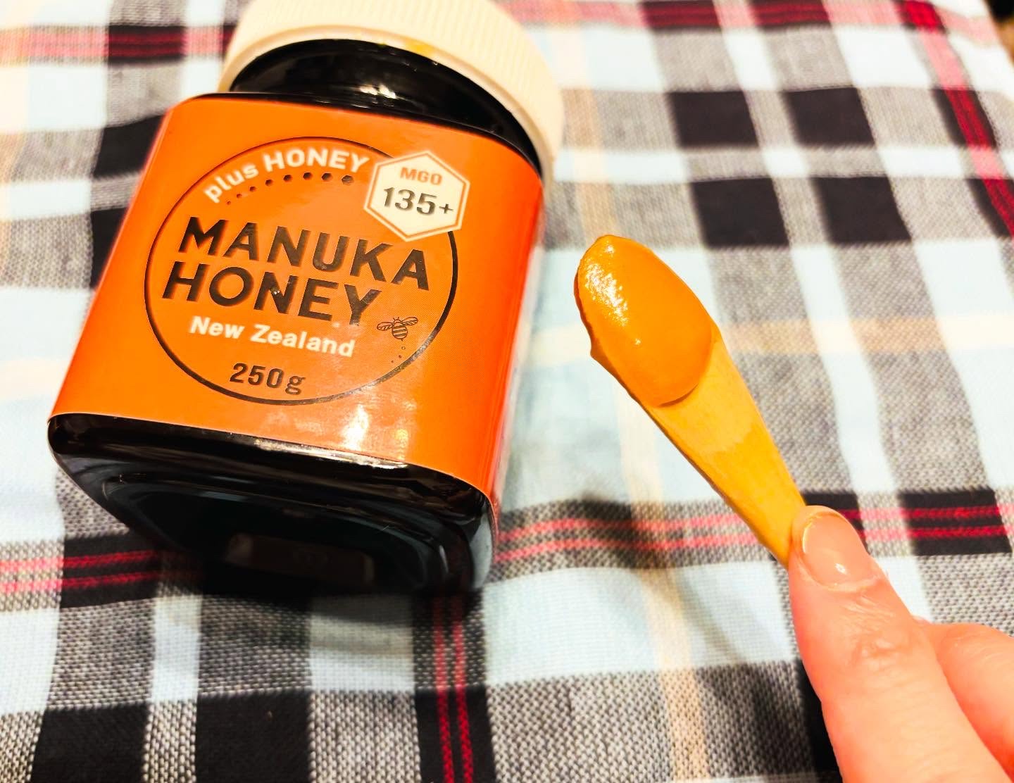 マヌカハニー MGO135+/plusHONEY/食品を使ったクチコミ（1枚目）