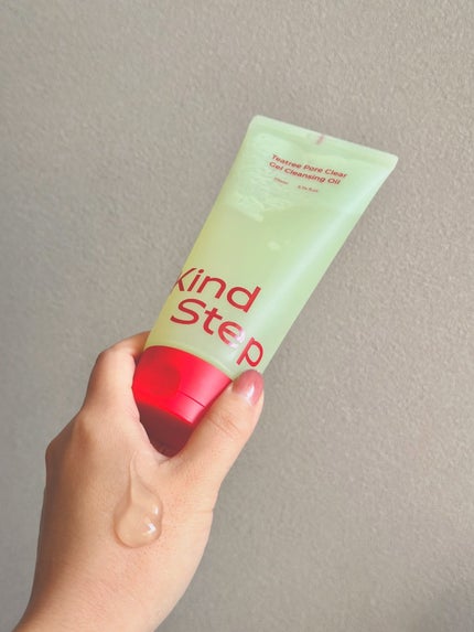 ティーツリージェルクレンジングオイル/KindStep/クレンジングジェルを使ったクチコミ(3枚目)