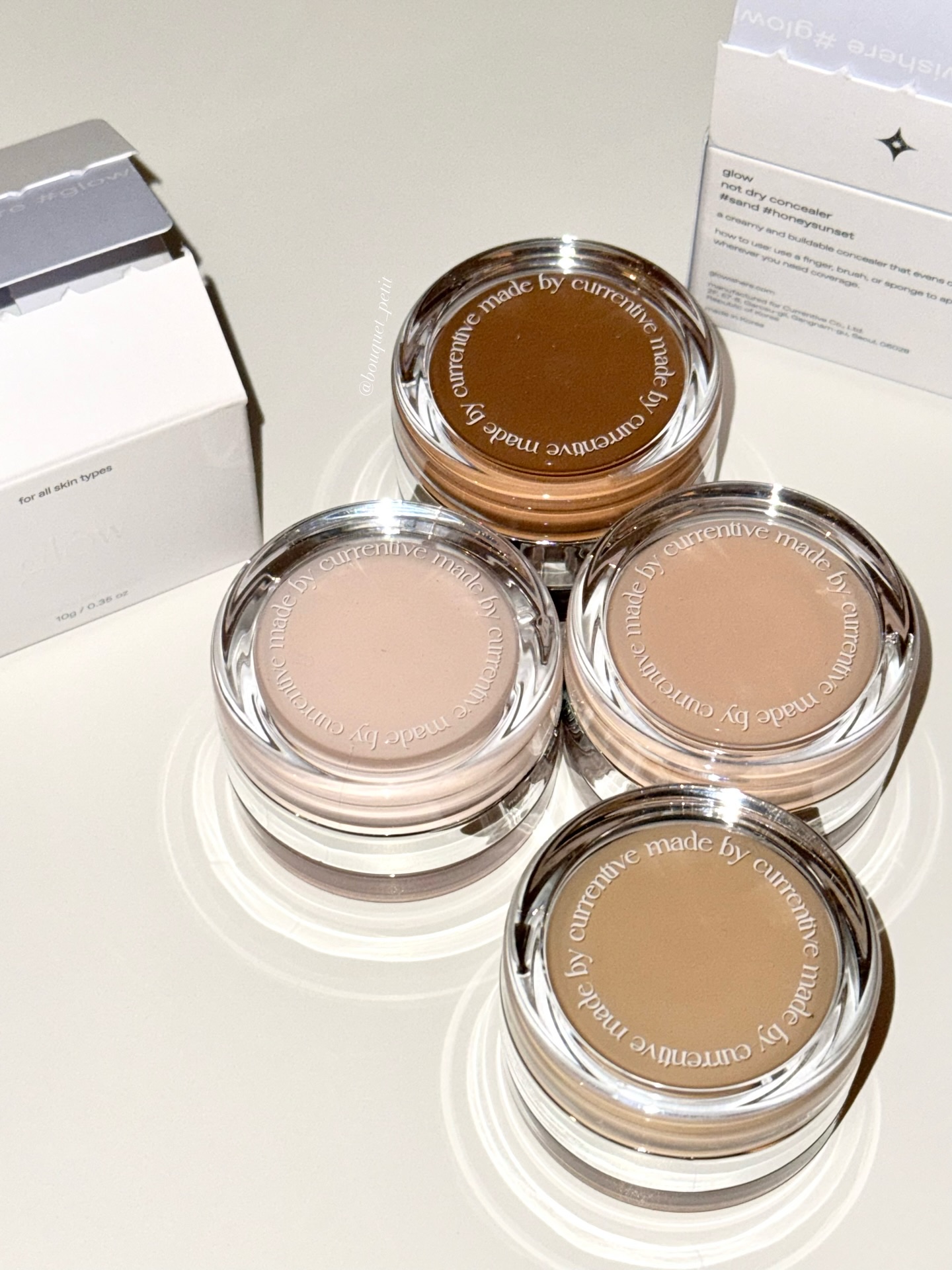 ノットドライコンシーラー/glow/クリームコンシーラーを使ったクチコミ（1枚目）