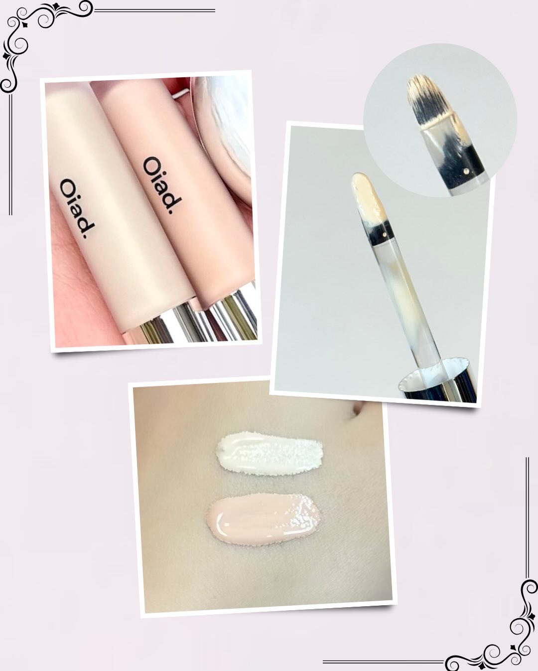 カバーパーフェクティングミラーブラシドコンシーラー/oiad/リキッドコンシーラーを使ったクチコミ（3枚目）