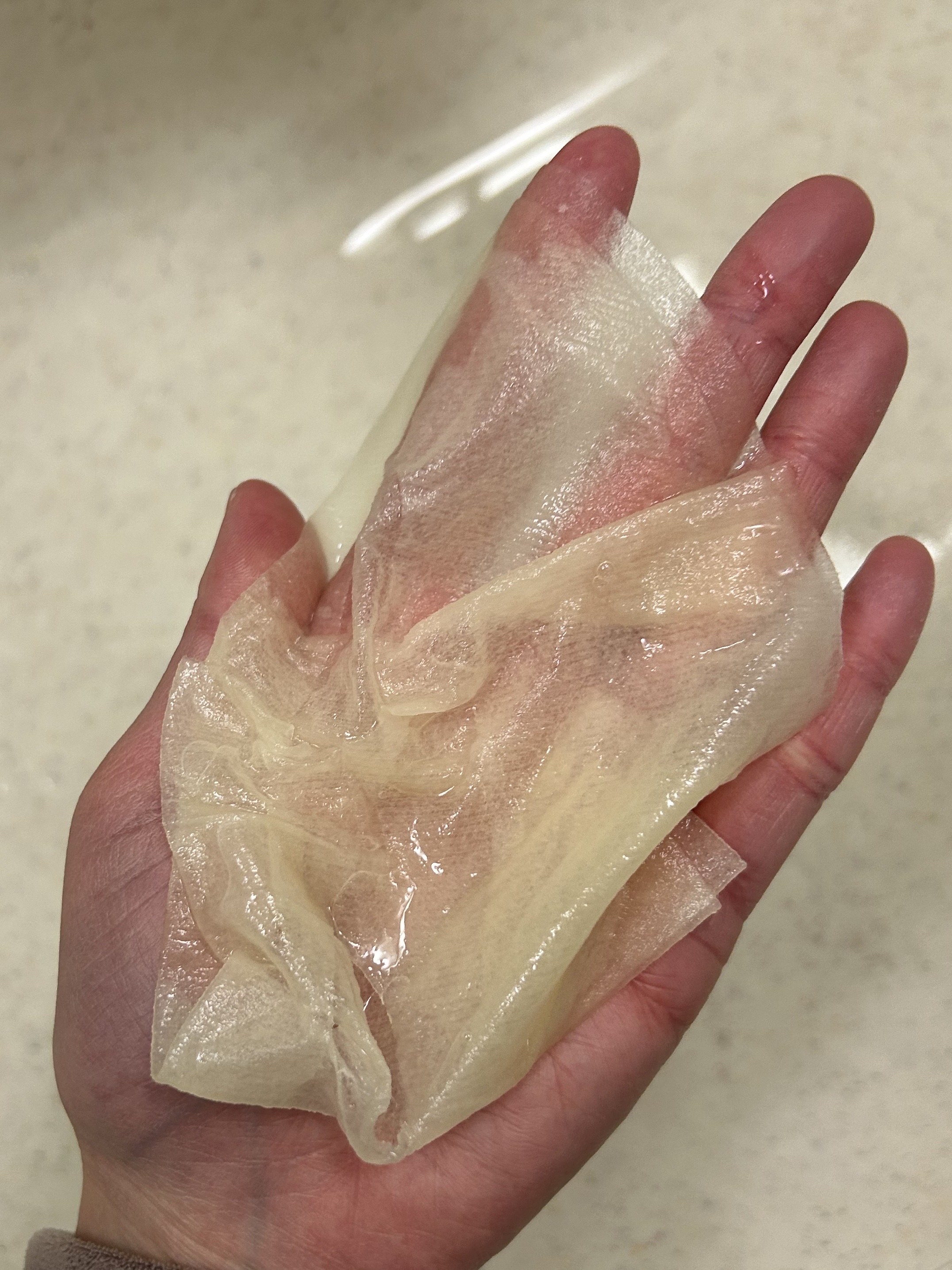 VC+3 Bright Banana Peel Mask/LIALUSTER/シートマスク・パックを使ったクチコミ（2枚目）