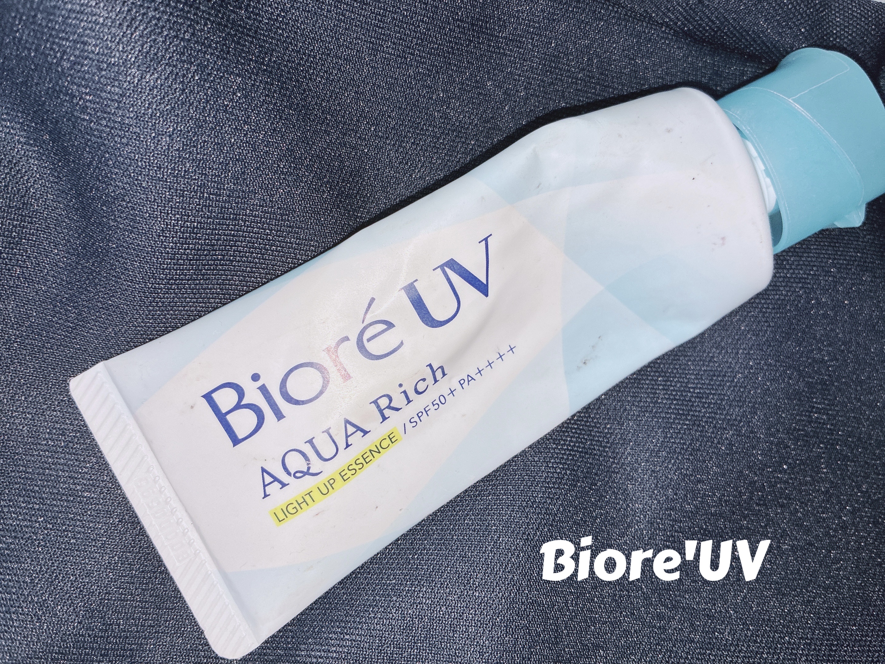 ビオレUV アクアリッチ ライトアップエッセンス/ビオレ/日焼け止めクリームを使ったクチコミ（1枚目）