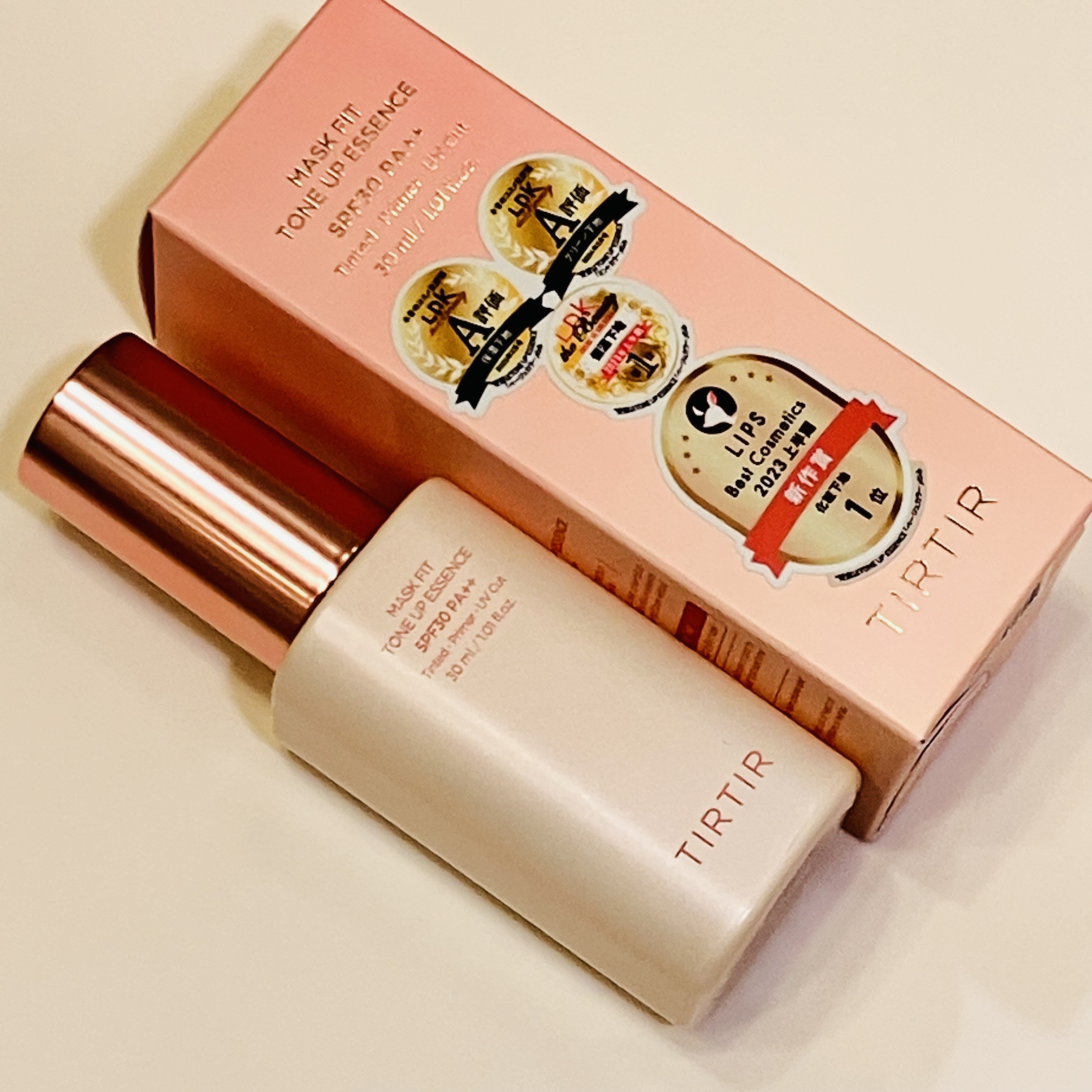 マスクフィットトーンアップエッセンス/TIRTIR(ティルティル)/化粧下地を使ったクチコミ（1枚目）