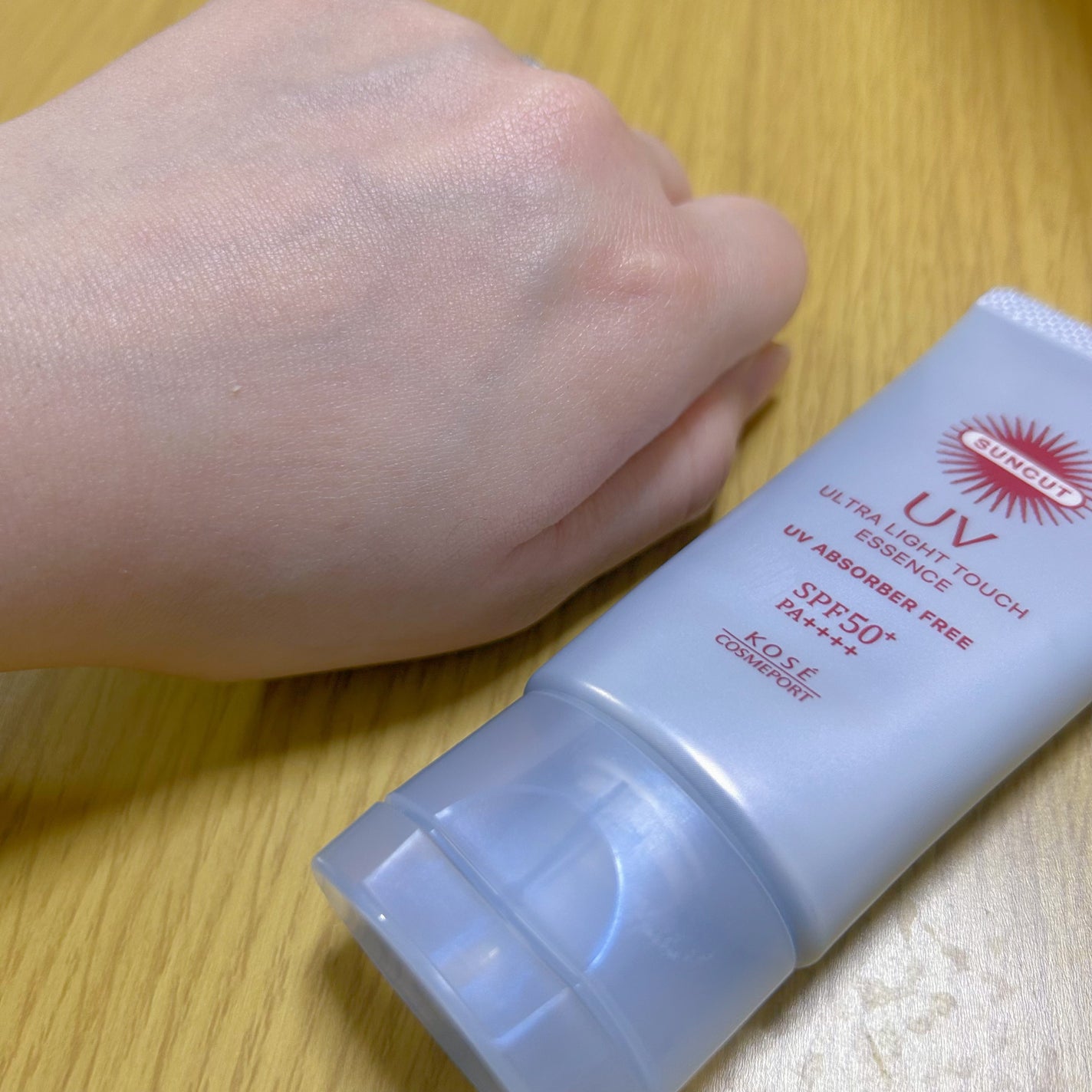 サンカット® 無重力感UV エッセンス/サンカット®/日焼け止めローションを使ったクチコミ(4枚目)