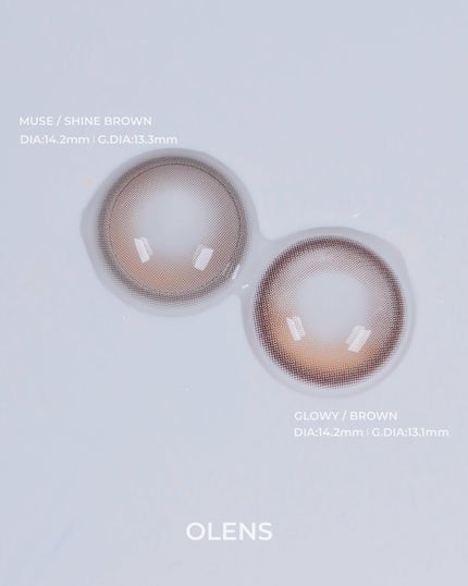 Glowy 1day/OLENS/ワンデー(1DAY)カラコンを使ったクチコミ(2枚目)