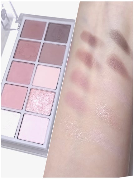 ベターザンパレット/rom&nd/アイシャドウパレットを使ったクチコミ(2枚目)