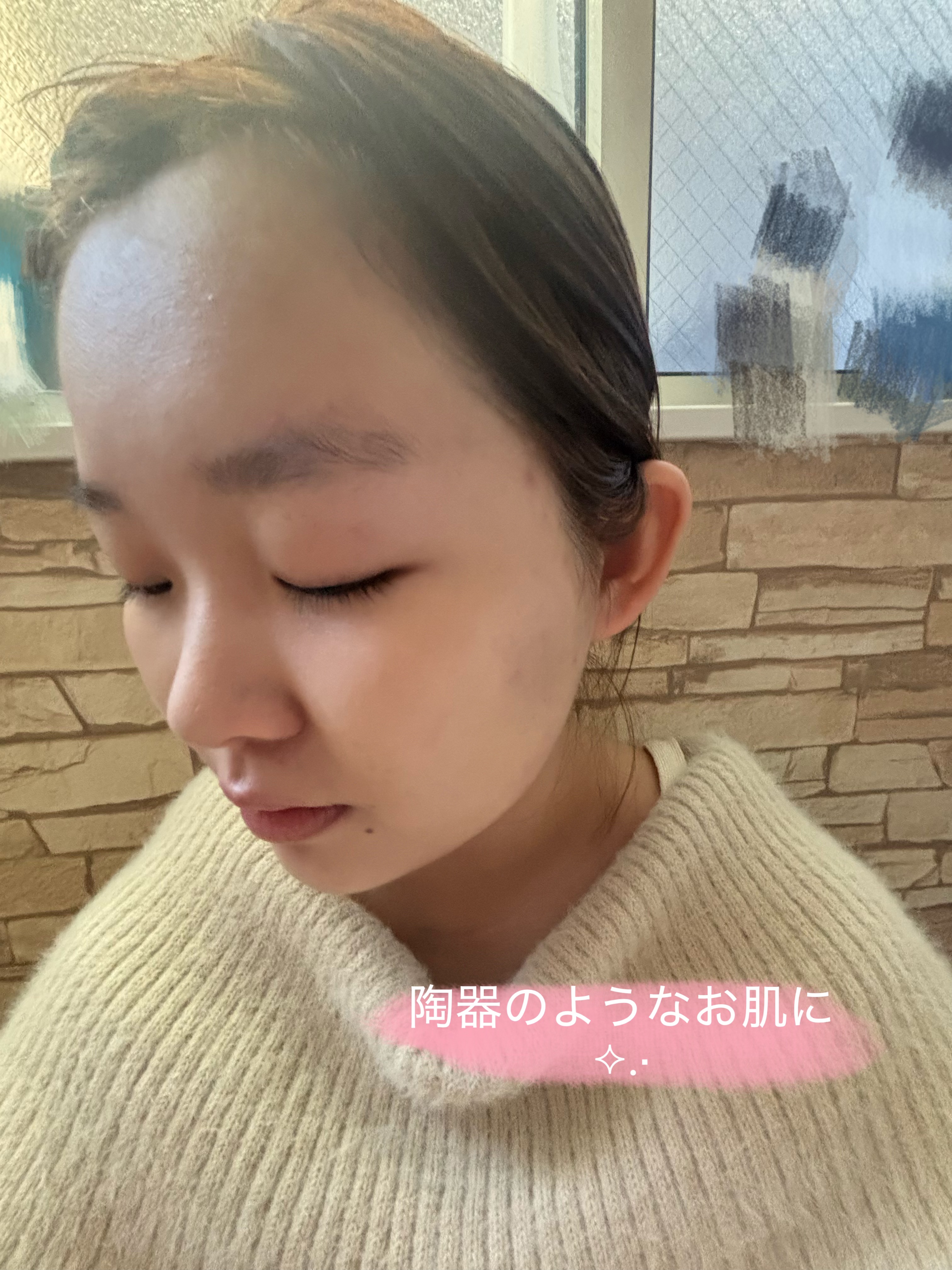 Pebble Glow Cushion/EITHER＆/クッションファンデーションを使ったクチコミ（3枚目）