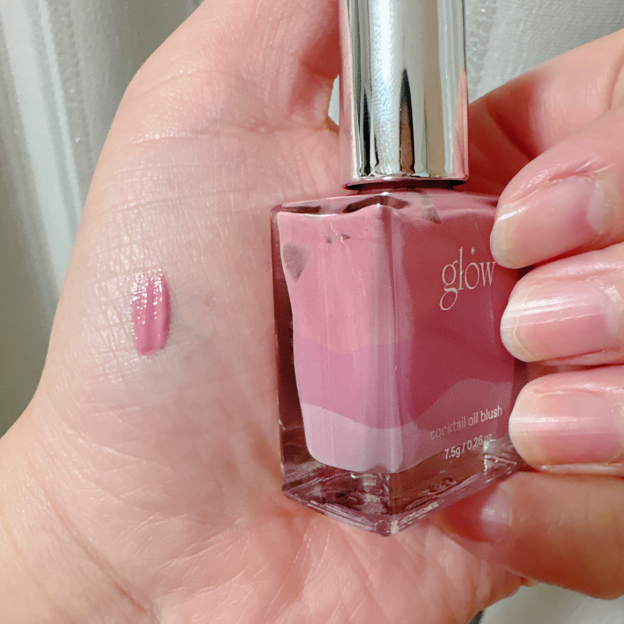 カクテルオイルブラッシャー/glow/リキッドチークを使ったクチコミ（3枚目）