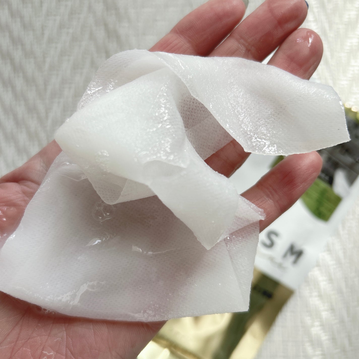 リズム べース デイリーケアマスク(シャイン)/RISM/シートマスク・パックを使ったクチコミ(3枚目)