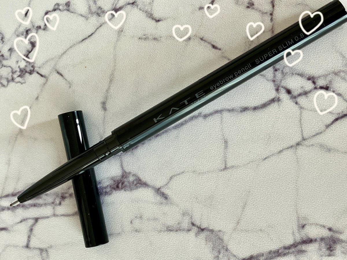 ケイト アイブロウペンシルスーパースリム0.8/KATE/アイブロウペンシルを使ったクチコミ（2枚目）