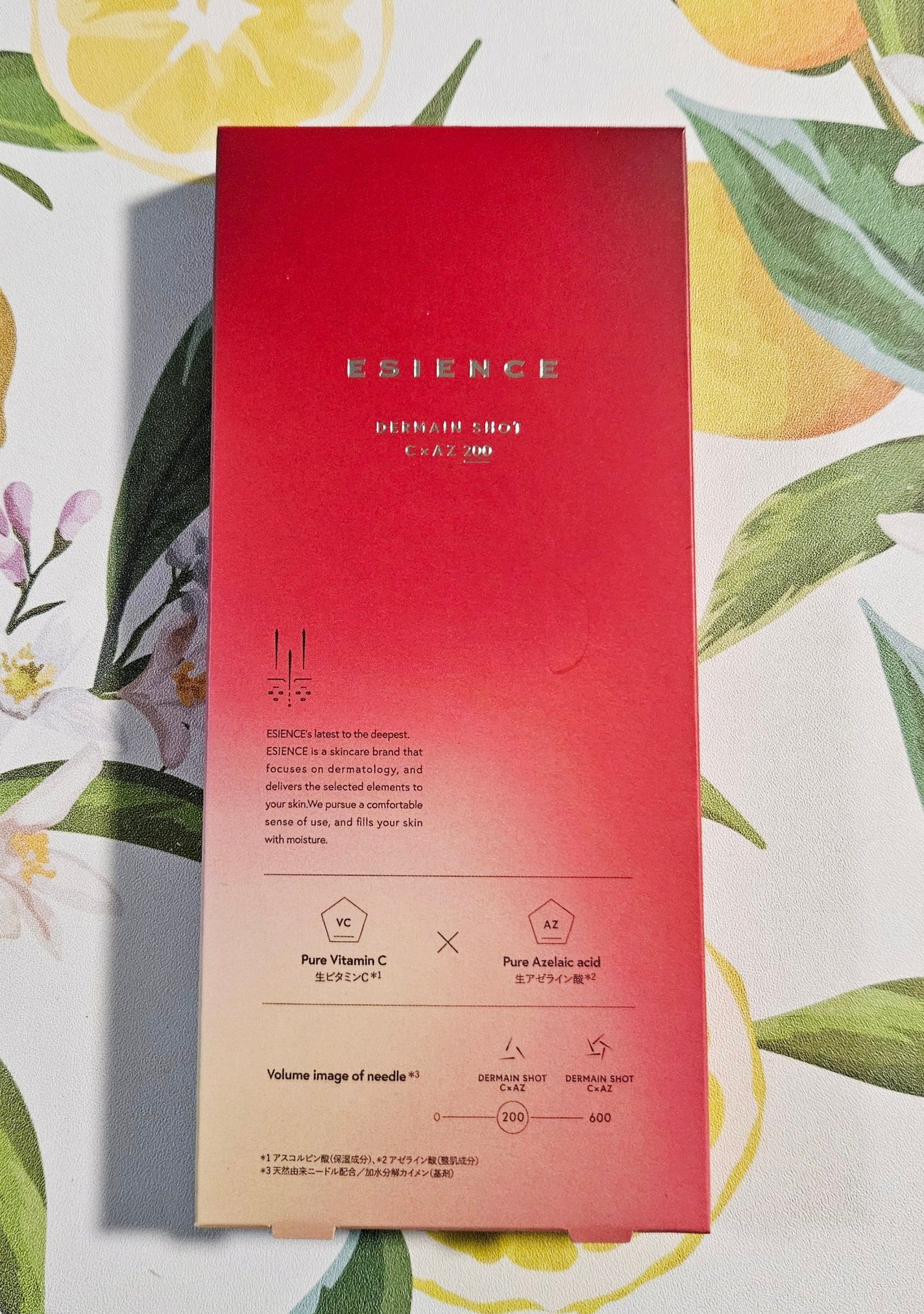 C×AZ ダーマインショット200/ESIENCE/美容液を使ったクチコミ(1枚目)