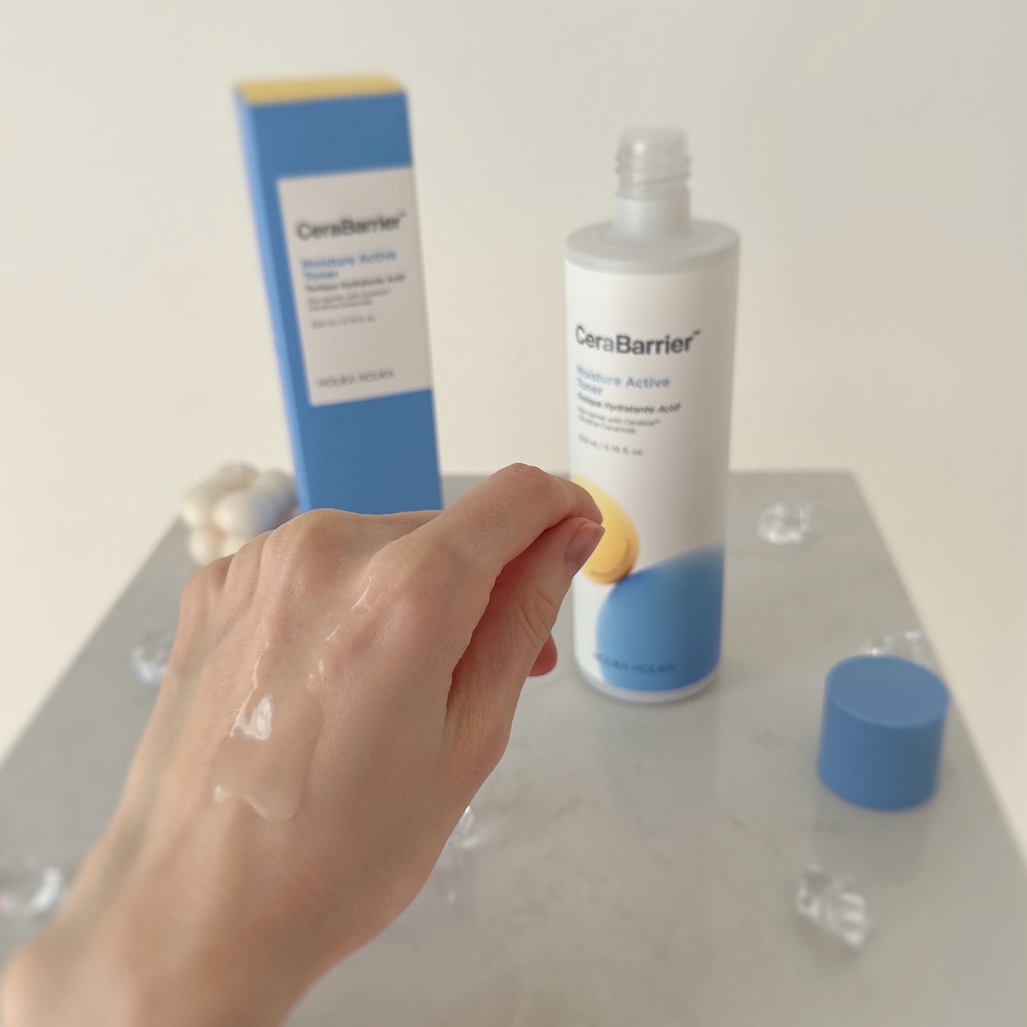 セラバリア　モイスチャーアクティブ　トナー /HOLIKA HOLIKA/化粧水を使ったクチコミ（3枚目）