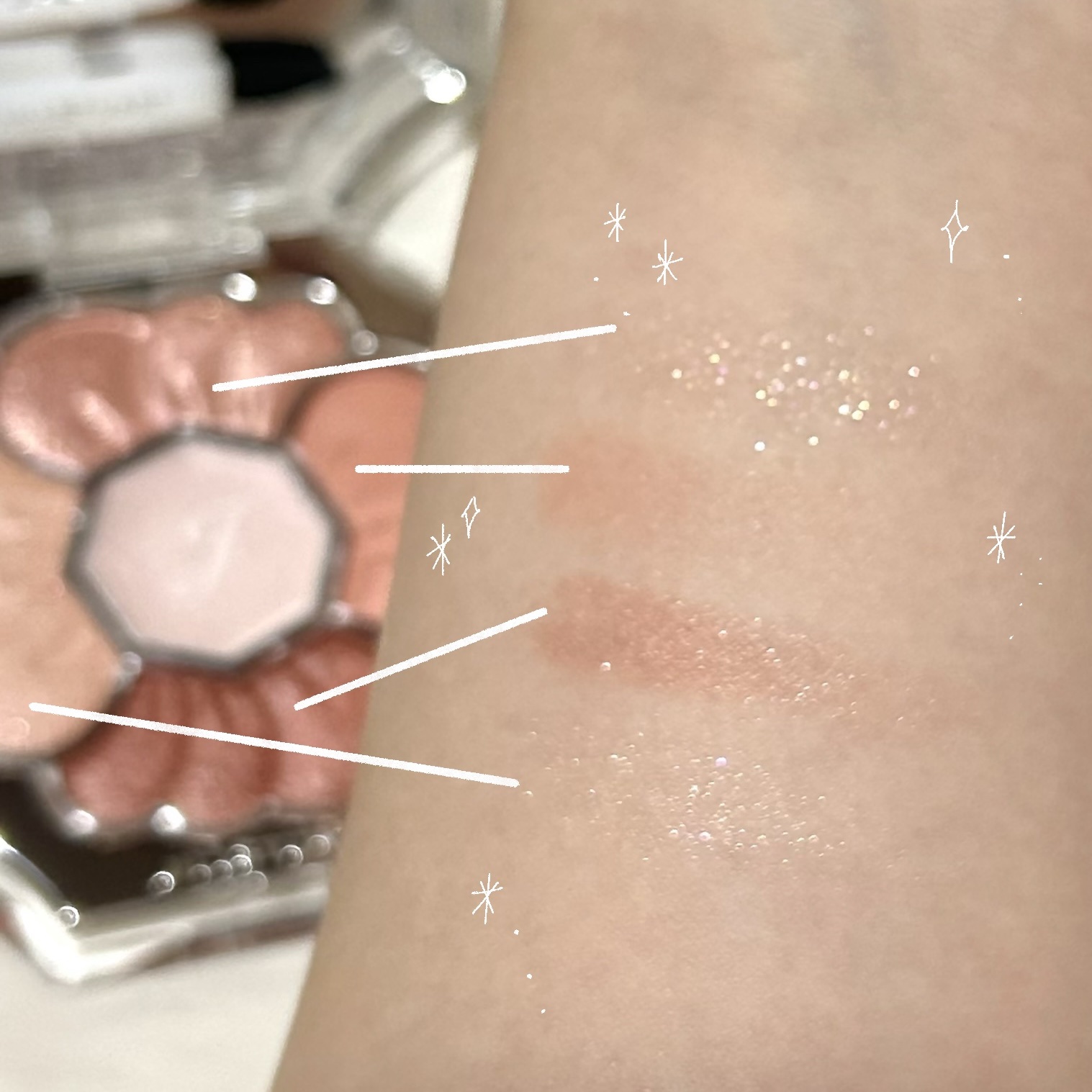 ジルスチュアート　ドレスドブルーム アイズ/JILL STUART/アイシャドウパレットを使ったクチコミ（2枚目）