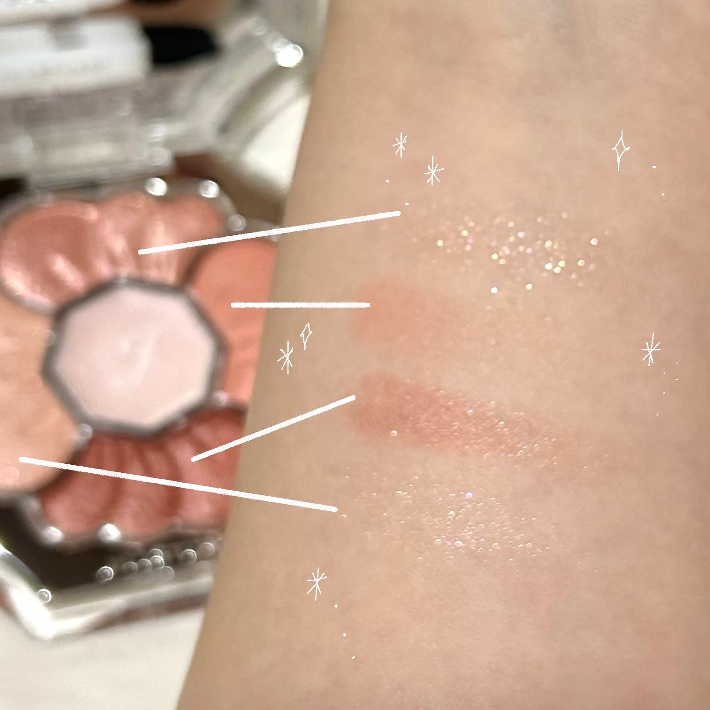 ジルスチュアート ドレスドブルーム アイズ/JILL STUART/アイシャドウパレットを使ったクチコミ(2枚目)