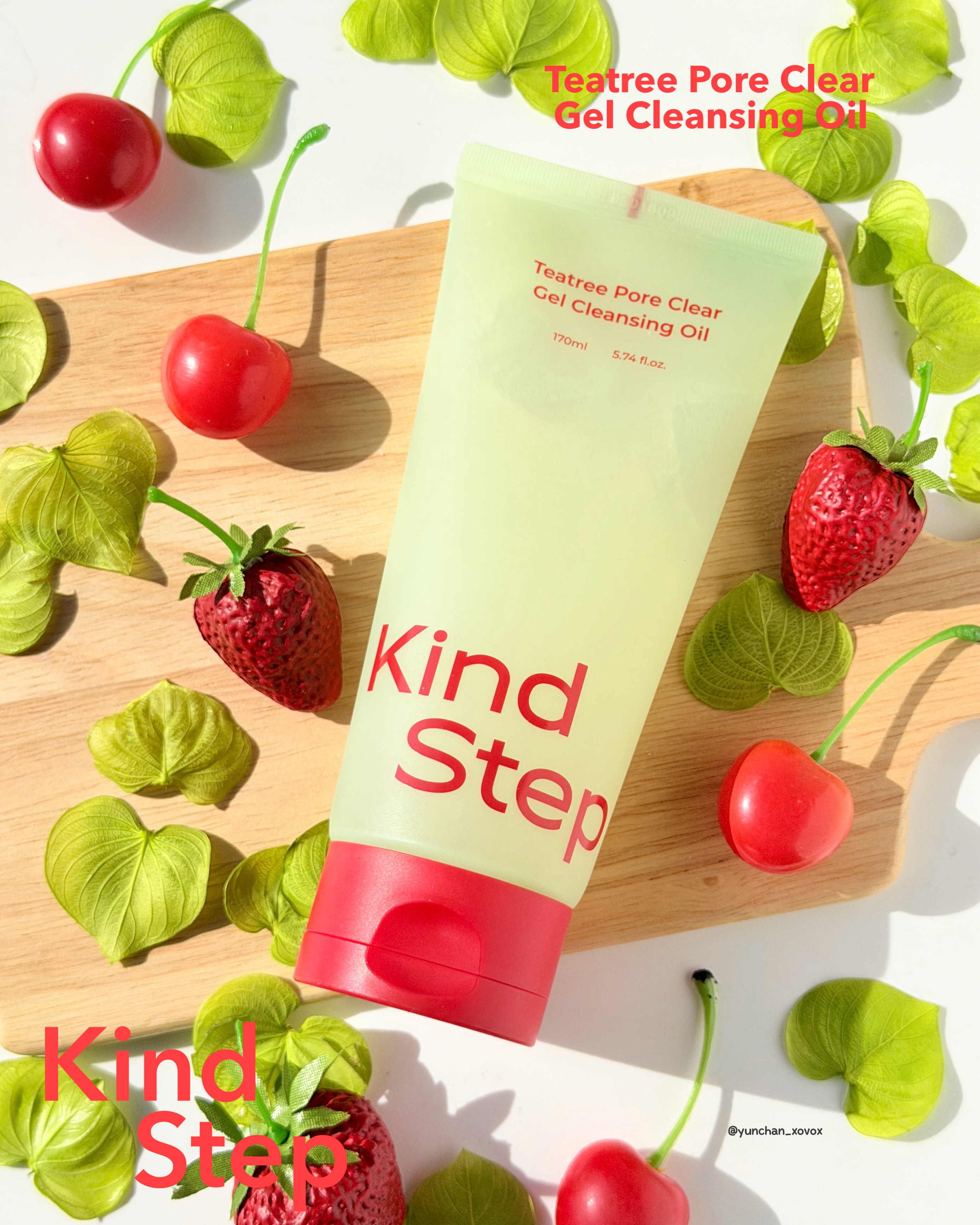 ティーツリージェルクレンジングオイル/KindStep/クレンジングジェルを使ったクチコミ（2枚目）