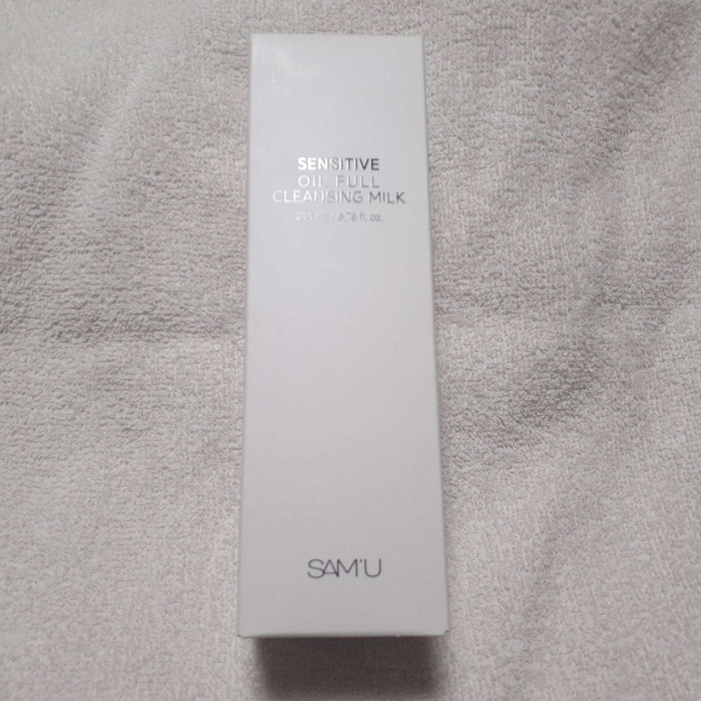 センシティブオイルフルクレンジングミルク/SAM'U/ミルククレンジングを使ったクチコミ(1枚目)
