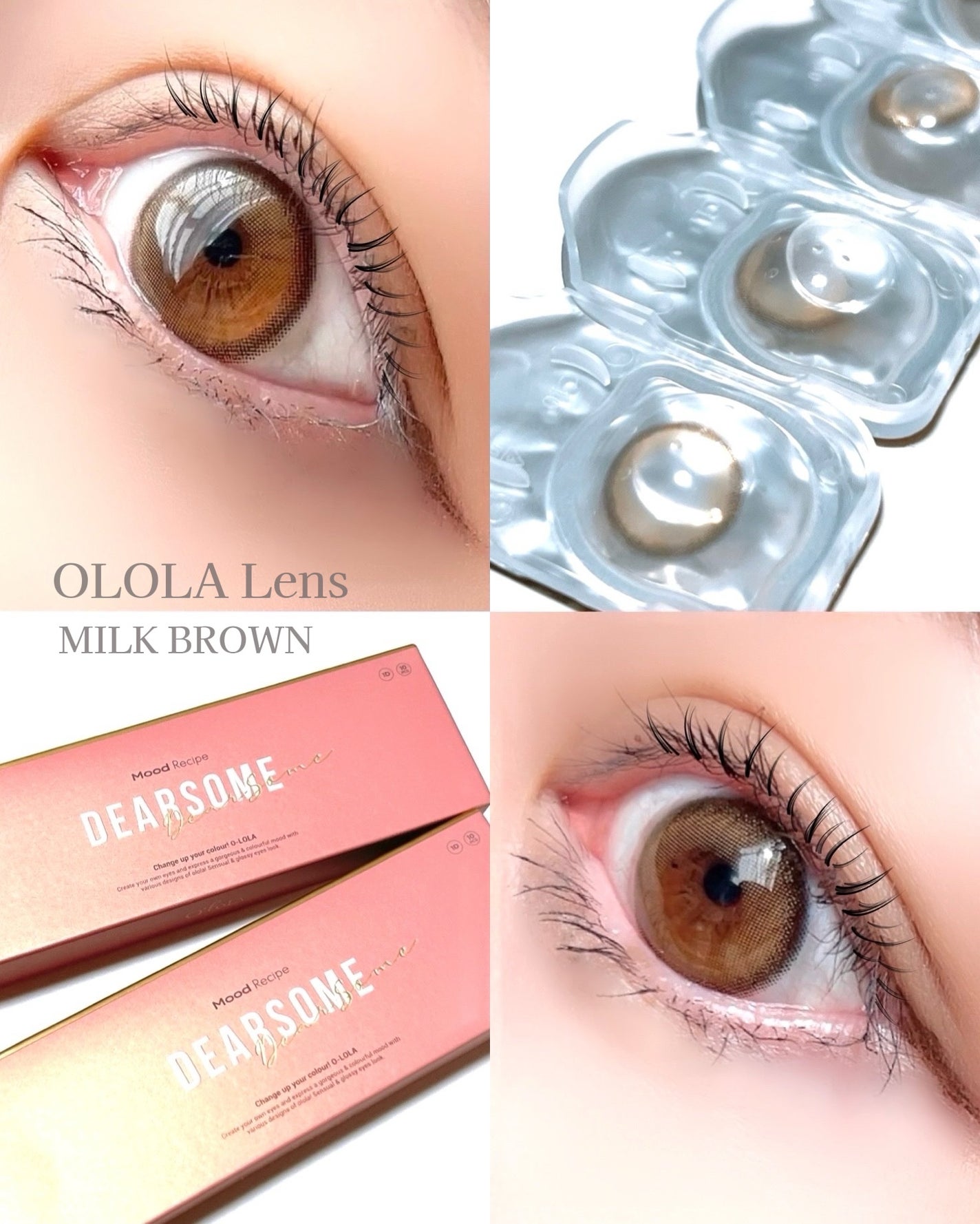 ディアサム(DearSome)/OLOLA/カラーコンタクトレンズを使ったクチコミ(2枚目)