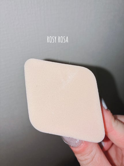 シフォンタッチスポンジN ダイヤ型/ロージーローザ/パフ・スポンジを使ったクチコミ(1枚目)