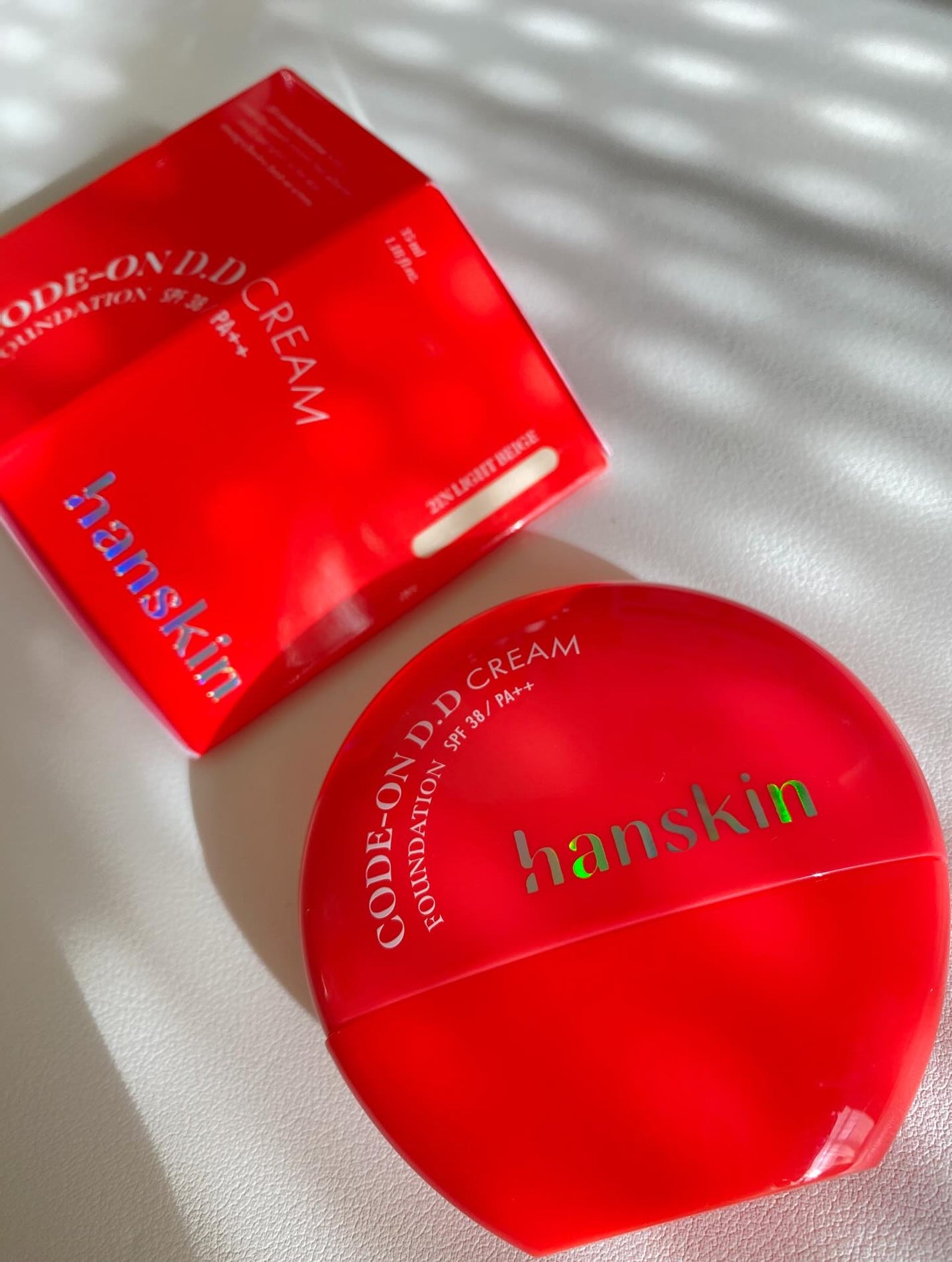 CODEON DDクリームファンデーション/ハンスキン/クリーム・エマルジョンファンデーションを使ったクチコミ(1枚目)