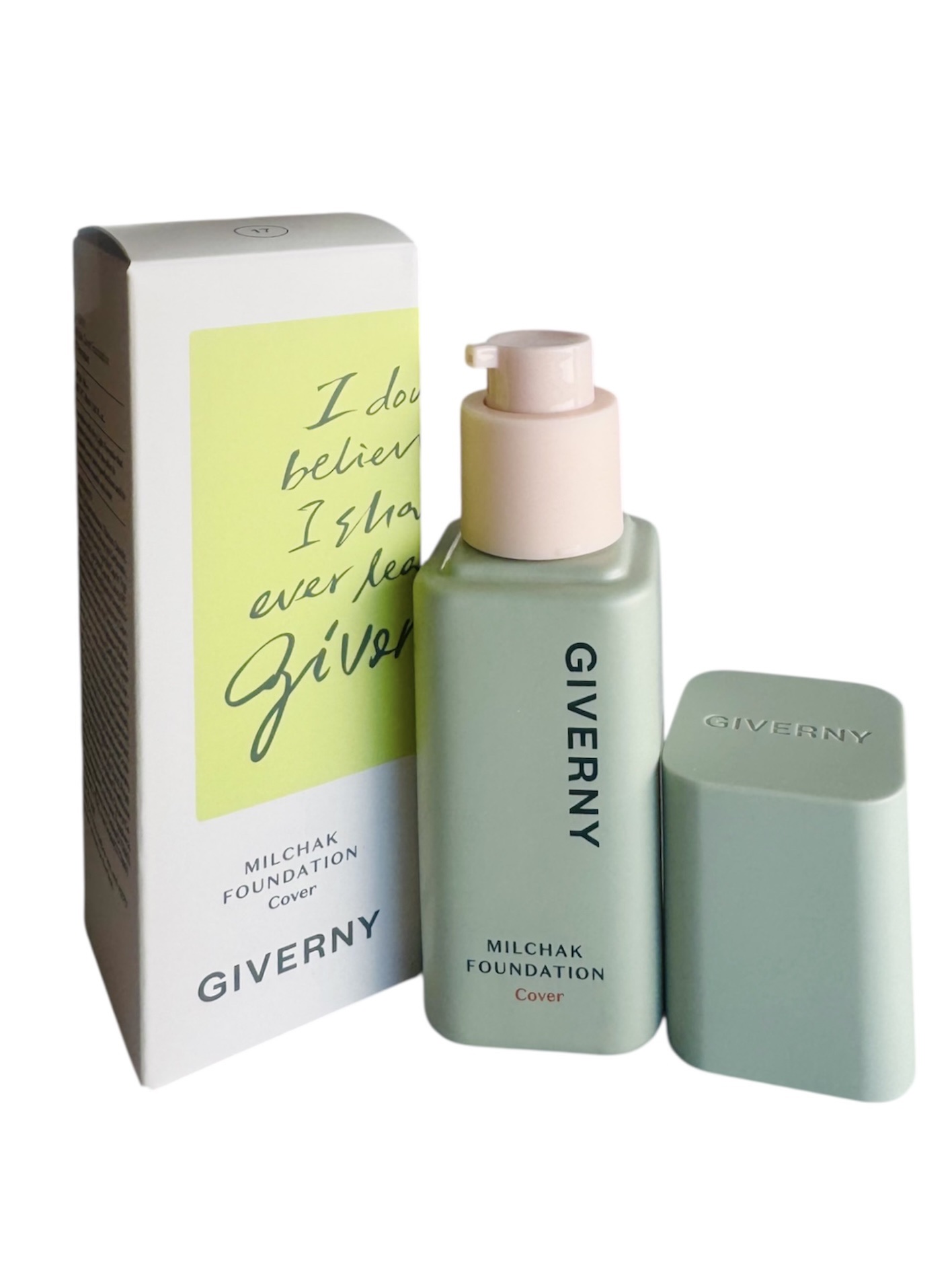 ジヴェルニー 密着カバーファンデーション/GIVERNY/リキッドファンデーションを使ったクチコミ（1枚目）