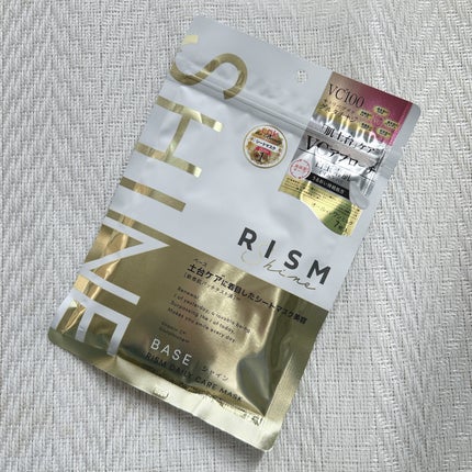 リズム べース デイリーケアマスク(シャイン)/RISM/シートマスク・パックを使ったクチコミ(1枚目)