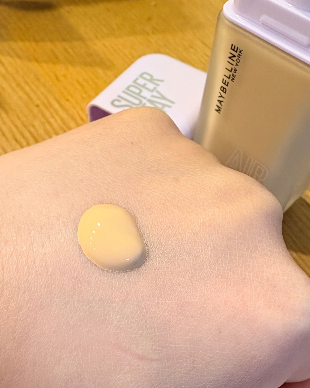SPステイ ルミマット リキッド ファンデーション/MAYBELLINE NEW YORK/リキッドファンデーションを使ったクチコミ（2枚目）